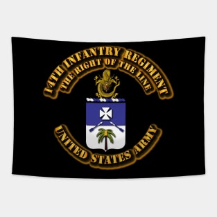 COA - 14th Infantry Regiment Tapestry