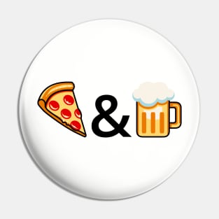 Pizza and Beer Pin