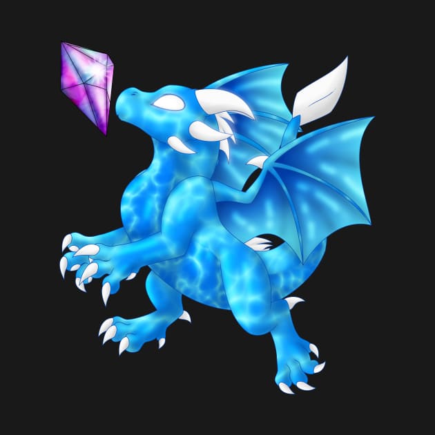 GemBabs: Elemental Dragon (Ice) by spyroid101