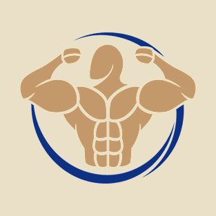 Power Bodybuilder Man Posing T-Shirt