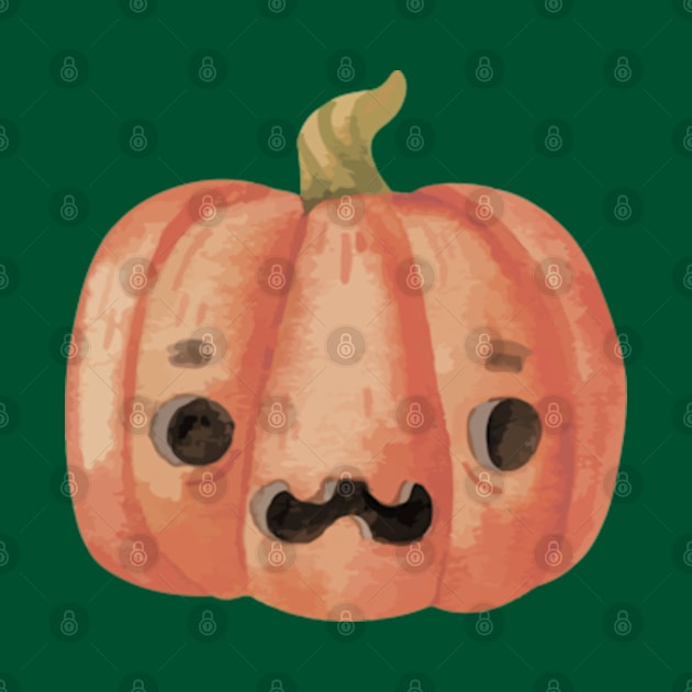 Watercolor Jack-O-Lantern by LMHDesigns