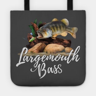 To Catch A Largemouth Bass Fishing Gift Tote