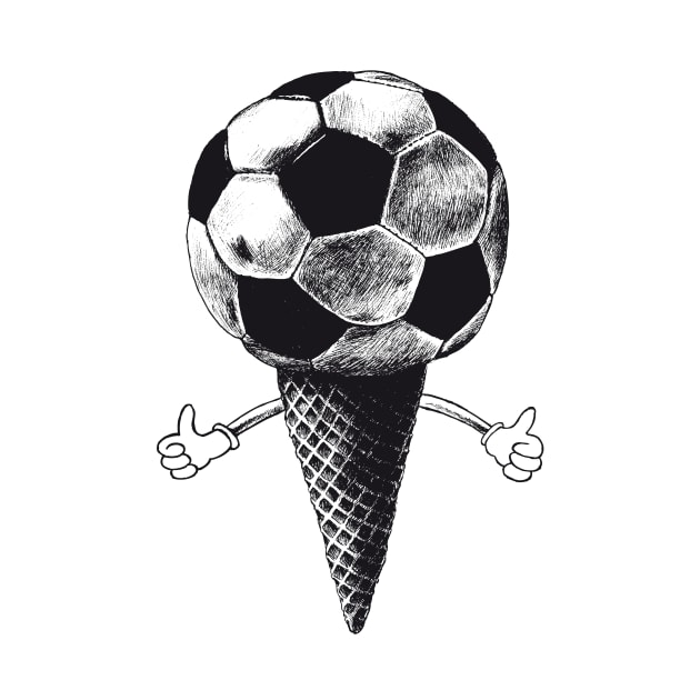 ice cream soccer by Matrovje