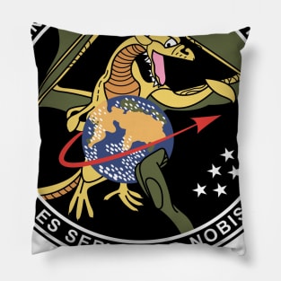 The Secret Patch Collection - All Your Base Are Belong to Us Pillow