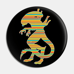 Alien (colorful) Pin