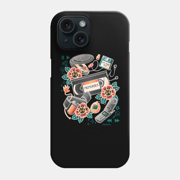 90s old memories Phone Case by NemiMakeit