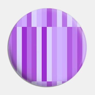 Purple Geometric Stripes Block Pattern Pin