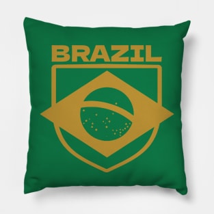 Brazil World Cup Soccer Pillow