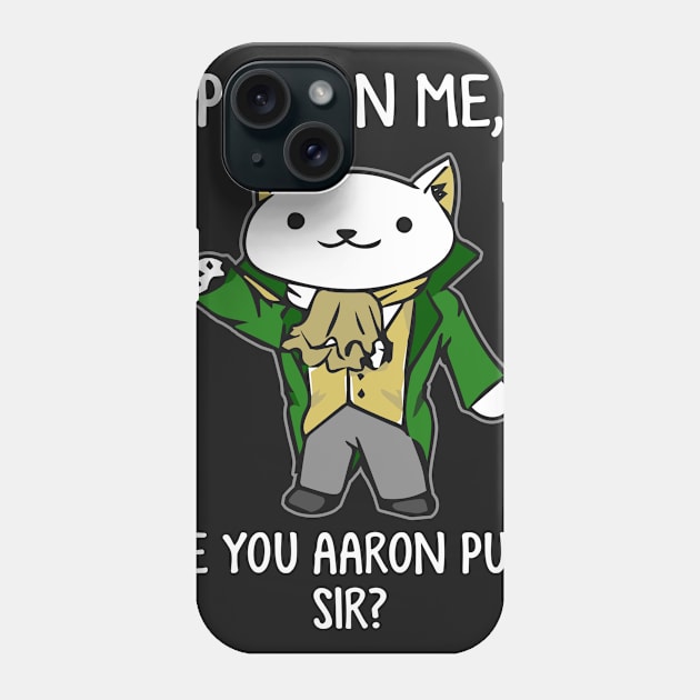 Aaron Purr Cat Lover - Limited Edition Phone Case by HotDesignStudio