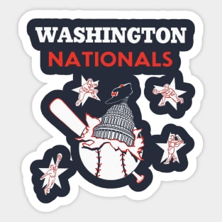 Vintage Baseball - Washington Senators (White Senators Wordmark) from  TeePublic