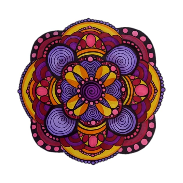 Spiral Mandala by AmeUmiShop