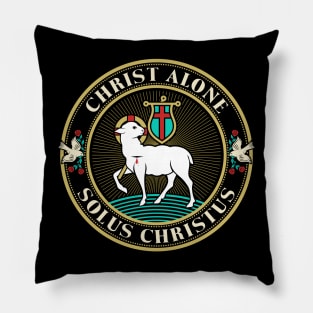 Christ alone Pillow