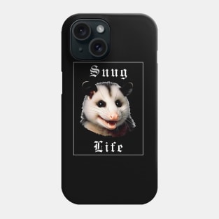 Snug life possum Phone Case