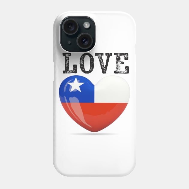 LOVE CHILE Phone Case by TPCHILE