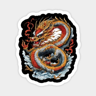 Japanese Dragon Magnet