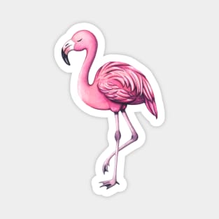 Pink flamingo Magnet