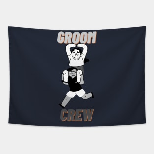 groom crew Tapestry