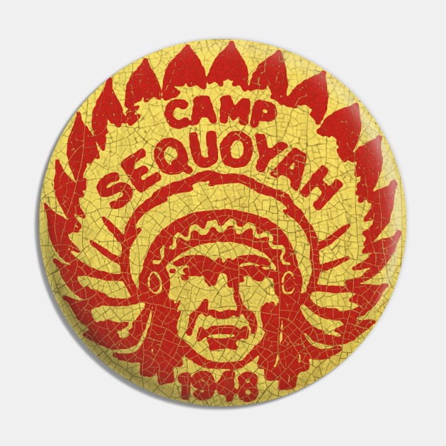 Camp Sequoyah Pin by Midcenturydave