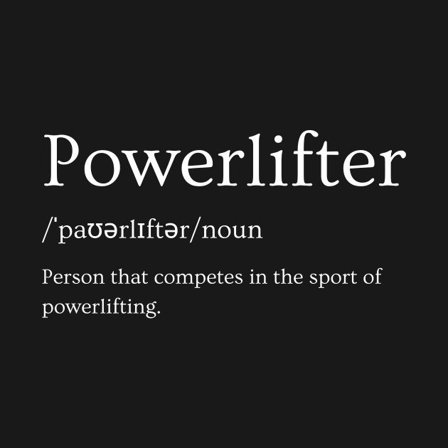 Powerlifter by youcanpowerlift