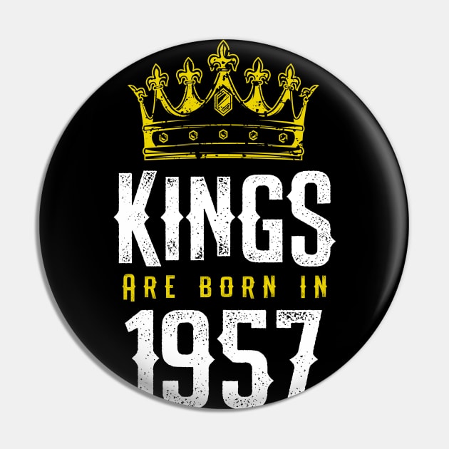 kings are born 1957 birthday quote crown king birthday party gift Pin by thepersianshop