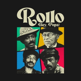 rollo Hey Pops white T-Shirt