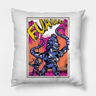 Invasion of the tentacle robots in colors 2! Pillow