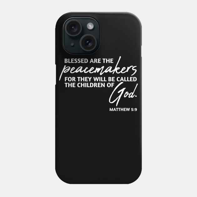 Bible Verses to Encourage Christians Apparel Phone Case by Contentarama