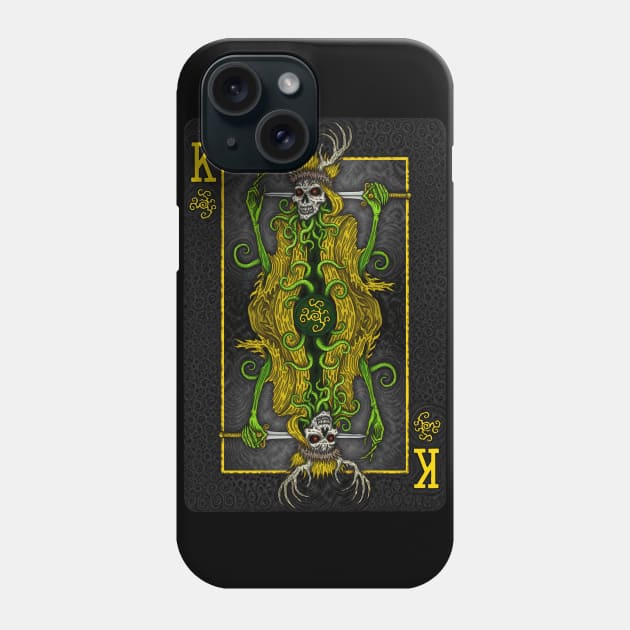 Suicide King in Yellow - Azhmodai 2019 Phone Case by azhmodai