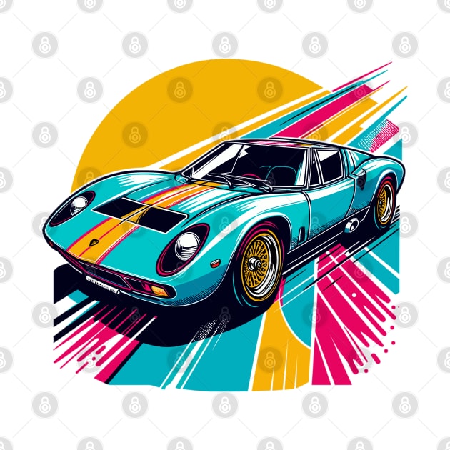 Lamborghini Miura by Vehicles-Art