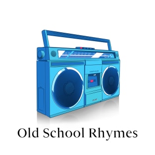 Old School Rhymes Hip Hop T-Shirt