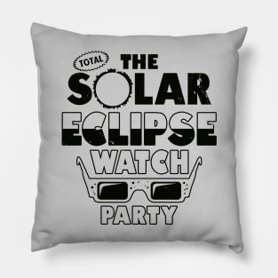Total Solar Eclipse Watch Party 2024 Pillow