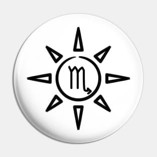 Scorpio Sun Pin