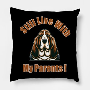 Basset Hound.  Still living with my parents Pillow