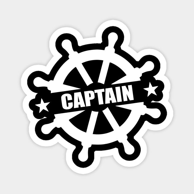 Captain Ship Magnet by Ramateeshop