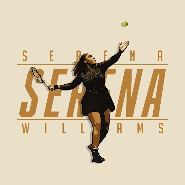 Serena Williams by Stacy Peters Art