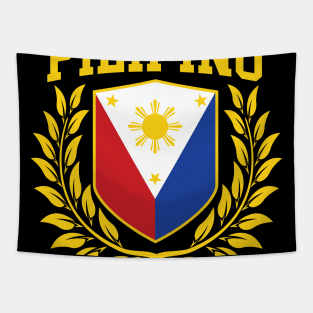 Pilipino Shield and Crest Tapestry