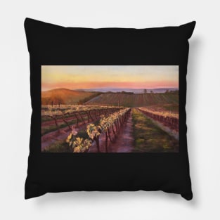 'Glowing Vines - Upton Hill' Pillow