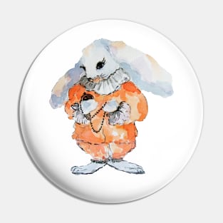 Rabbit in Wonderland Pin