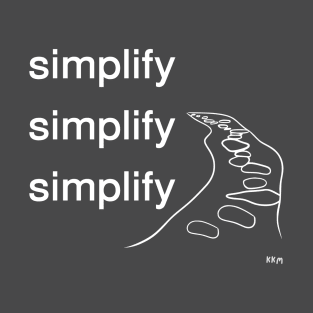 Simplify (white letters) T-Shirt