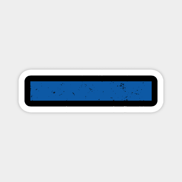 Thin Blue Line Magnet by rjzinger