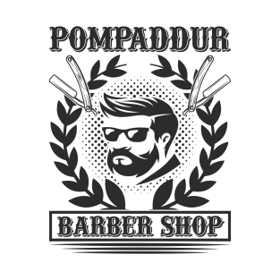 Pompadour Baber Shop Style 76 T-Shirt