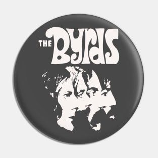 The Byrds // Retro Fan Art Style Pin