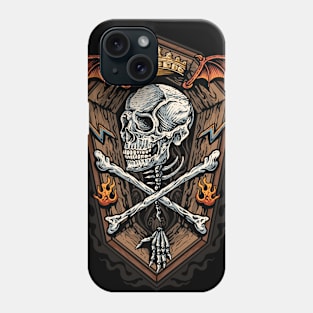 Coffin Skull Phone Case