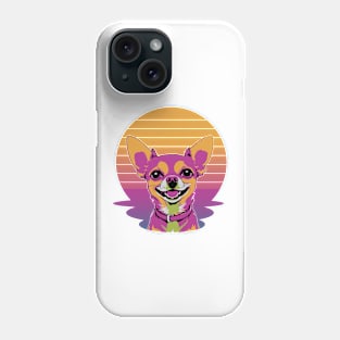 funny and cute dog chihuahua moms Phone Case