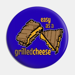 Easy as a Grilled Cheese Pixel Art Design - Deliciously Simple Pin