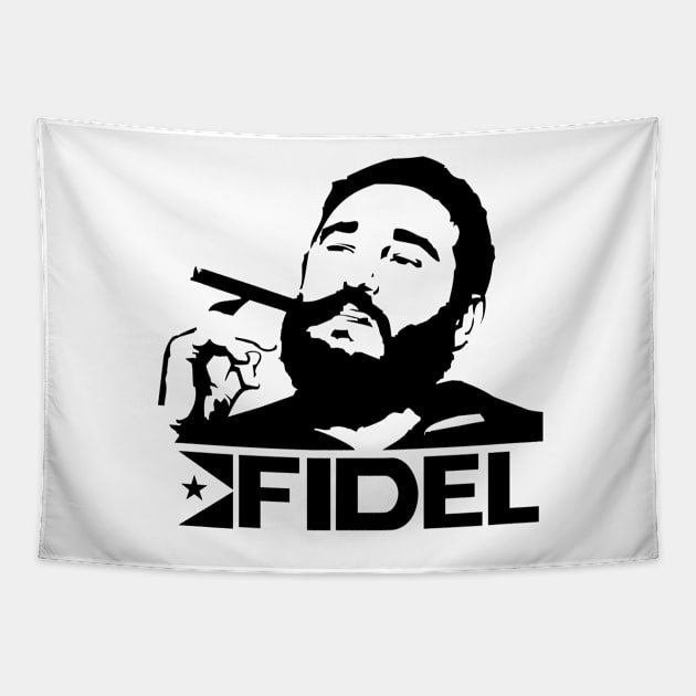 FIDEL CASTRO Tapestry by RevolutionToday