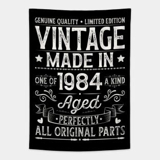 Vintage 1984 40th Birthday Tapestry