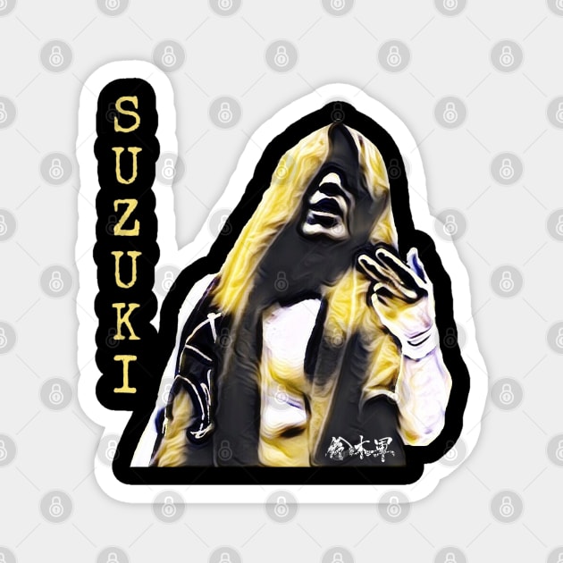 Minoru Suzuki Magnet by TheBlindTag