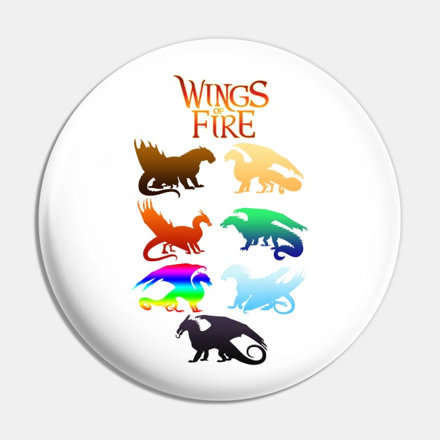 Wings of Fire Tribes Pin by VibrantEchoes