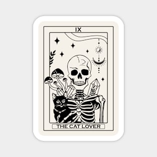 Tarot Card The Cat Lover Magnet